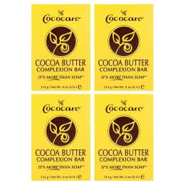 Cococare, кусковое мыло с какао-маслом, 4 шт. по 113 г (4 унции)