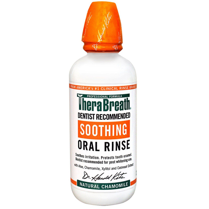 TheraBreath, Успокаивающий ополаскиватель для полости рта, 16 унций (473 мл)