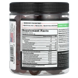 Force Factor, ProbioSlim, жевательные мармеладки с яблочным уксусом, 120 жевательных таблеток