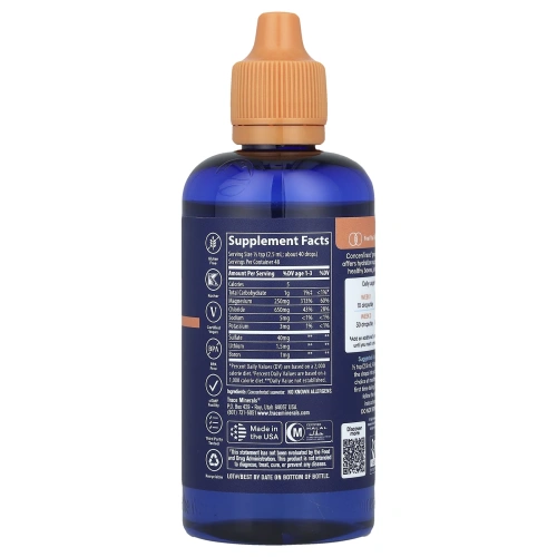 Trace Minerals Research,  ConcenTrace, капли с микроэлементами, 118 мл