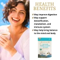 DelighTeas, Ayurvedic Cumin, Coriander & Fennel, травяной чай для выведения токсинов, без кофеина, 30 роскошных чайных пакетиков Pyramid, 120 г (4,2 унции)