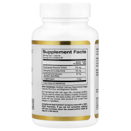 California Gold Nutrition, комплекс с никотинамид рибозид тартратом (НРТ), 60 растительных капсул