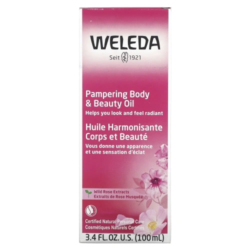 Weleda, Масло для ухода за телом и красоты, с экстрактами дикой розы, 100 мл (3,4 жидк. унц.)