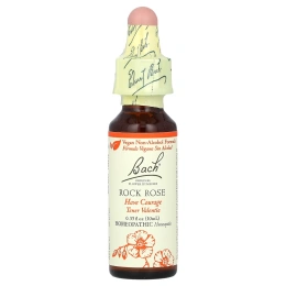Bach, Original Flower Remedies, каменная роза, 10 мл (0,35 жидк. унции)
