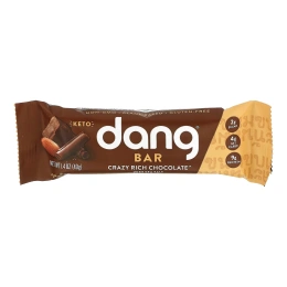 Dang, Keto Bar, Crazy Rich Chocolate with Sea Salt, 12 Bars, 1.4 oz (40 g) Each