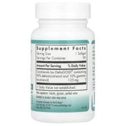 Nutricology, Дельта-фракция токотринол, 125 мг, 90 капсул