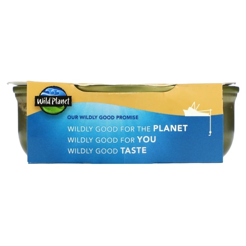 Wild Planet, Салат из белой фасоли с диким тунцом, 160 г (5,6 унции)