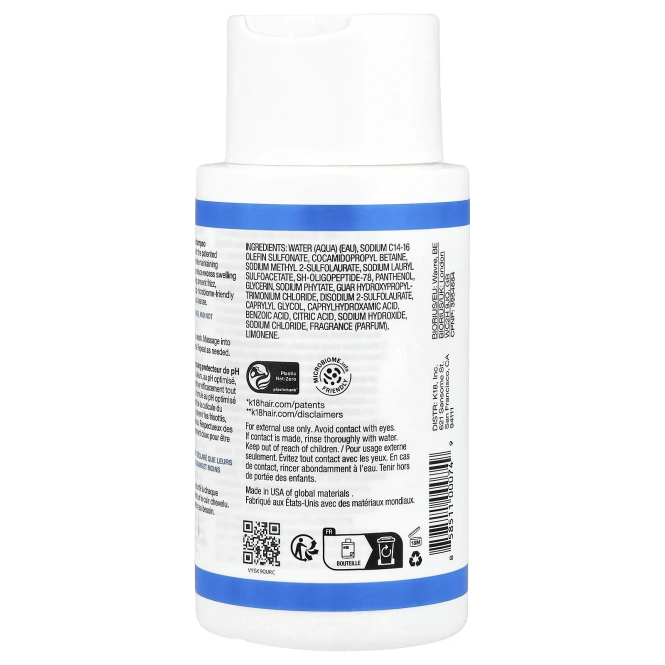 K18, Damage Shield, pH-защитный шампунь, 250 мл (8,5 жидк. Унции)