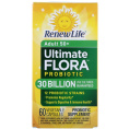 Renew Life, Ultimate Flora Probiotic, Adult 50+, 30 Billion Live Cultures, 60 Vegetable Capsules