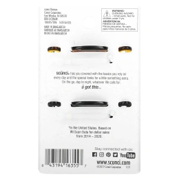 Scunci, Заколки-крабы для густых волос Effortless Beauty, 2 штуки