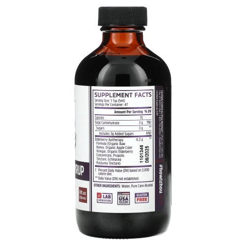Zhou Nutrition, Сироп бузины, 8 ж. унц.(236 мл)