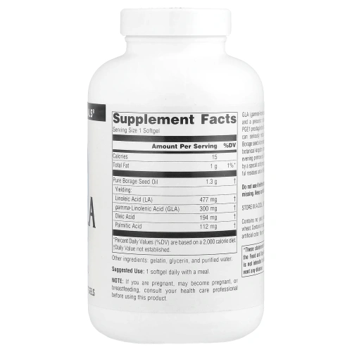 Source Naturals, Мега-ГЛК 300, 120 гелевых капсул