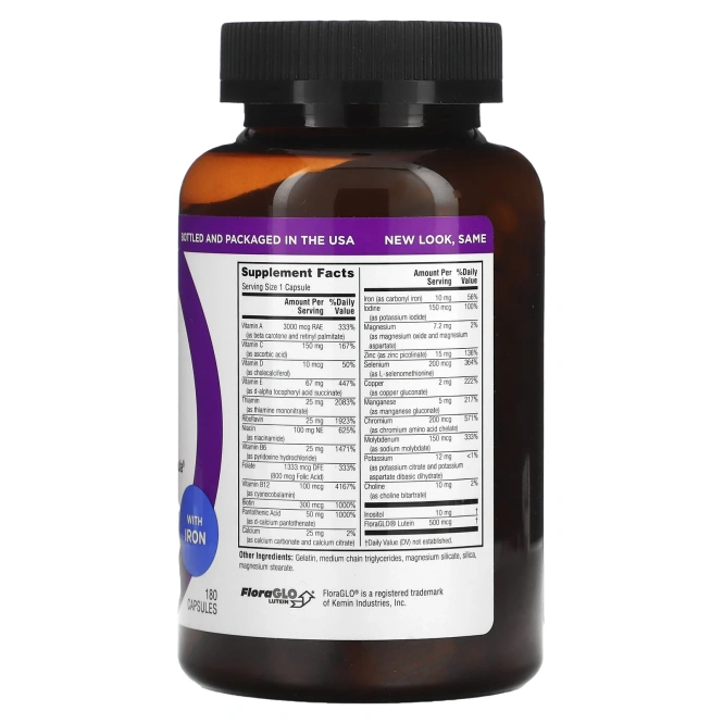 TwinLab, Daily One Caps (с железом) 180 капсул