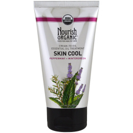 Nourish Organic, Охладитель для кожи, мята перечная+зима, 56 г (2 унции)