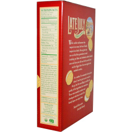 Late July, Органические крохотные крекеры-сэндвичи с сыром чеддер, 142 г