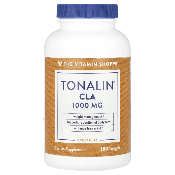The Vitamin Shoppe, Tonalin® CLA, 1000 мг, 180 капсул
