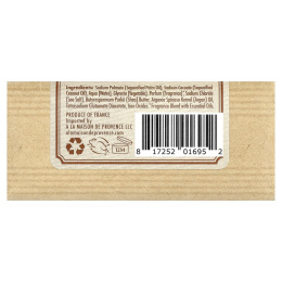 A La Maison de Provence, кусковое мыло для рук и тела, с ароматом апельсина и бергамота, 250 г (8,8 унции)