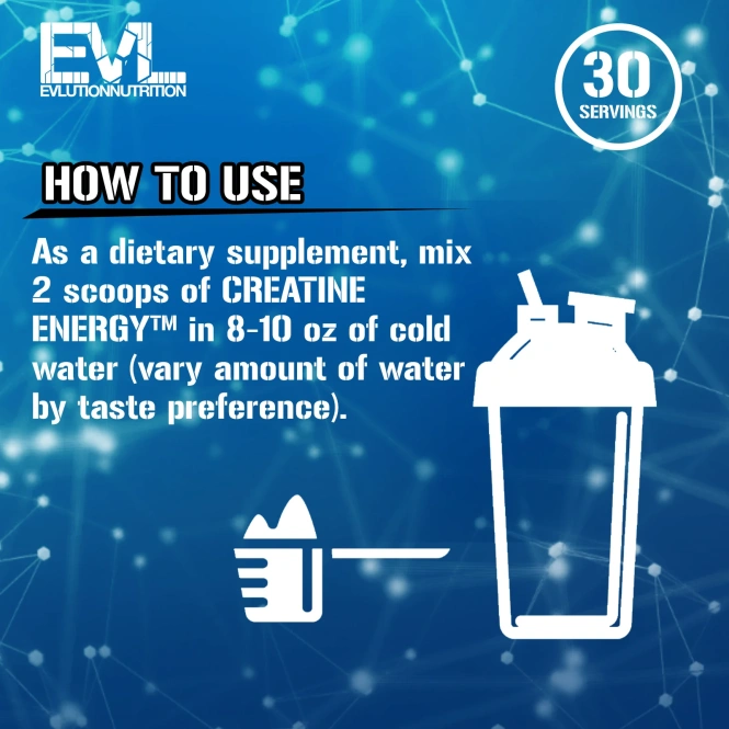 EVLution Nutrition, Creatine Energy™, Rocket Pop, 258 г (9,1 унции)