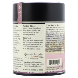 The Tao of Tea, Organic Herbal Blend, Chamomile Lavender, Caffeine Free, 2 oz (57 g)
