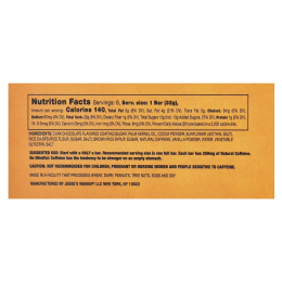 Jesse's WAKEUP!, рисовые батончики с хрустящей корочкой, темный шоколад, 6 шт., 32 г (1,13 унции)