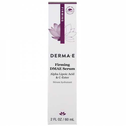Derma E, Укрепляющая сыворотка DMAE, альфа-липоевая кислота и C-Ester, 60 мл (2 унции)