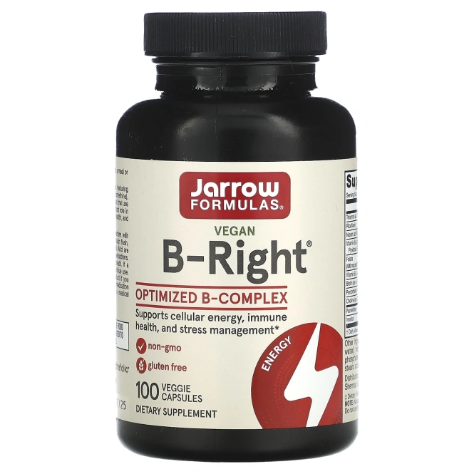 Jarrow Formulas B-Right, 100 вегетарианских капсул