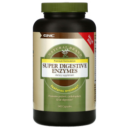 GNC Natural Brand, Super Digestive Enzymes, 240 Capsules
