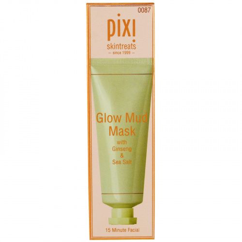 Pixi Beauty, Грязевая маска Glow, с женьшенем и морской солью, 1.01 жид.унц. (30 мл.)