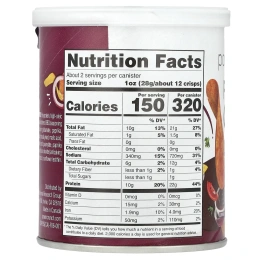 BNRG, Power Crunch®, протеиновые чипсы, барбекю, 60 г (2,1 унции)