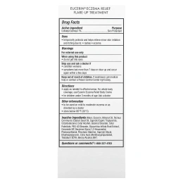 Eucerin, Eczema Relief, лечение вспышек экземы, 2 унции (57 г)