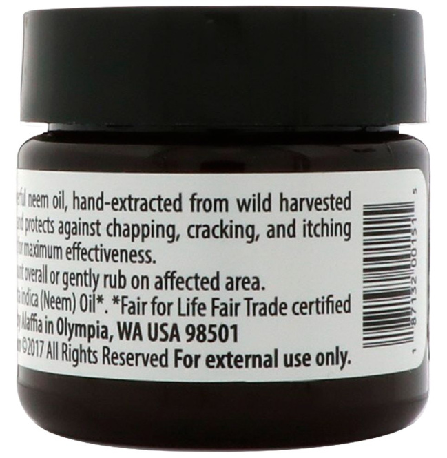 Alaffia, Масло семян дерева Ним, 24 мл (0,8 fl oz)