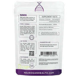 Neurogan Health, NMN в порошке, 60 г (2.1 унции)