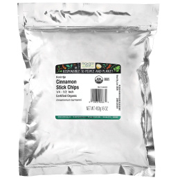 Frontier Co-op, органические палочки корицы, 1/4–1/2 дюйма, чипсы, 453 г (16 унций)