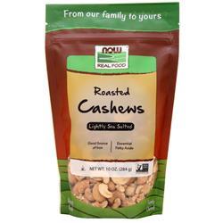 Now Foods Жареные орехи кешью слегка подсоленые морской солью 10 унций