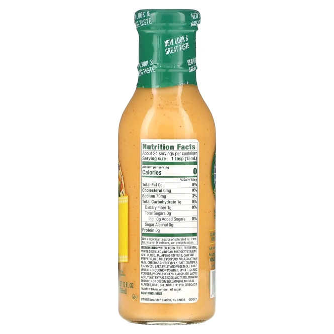 Walden Farms, Street Taco Sauce, Queso, 355 мл (12 жидк. Унций)