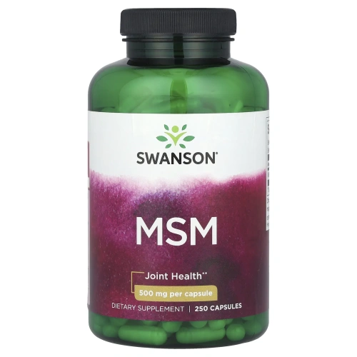 Swanson, МСМ, для здоровья суставов, 250 мг, 250 капсул