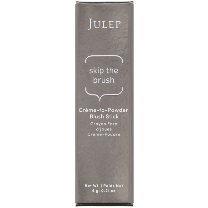 Julep, Skip The Brush, кремово-пудровые румяна-стик, оттенок Desert Rose, 6 г