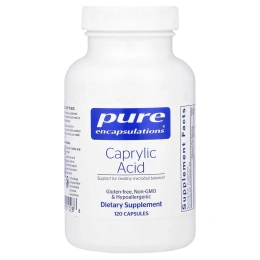 Pure Encapsulations, Caprylic Acid, 120 Capsules