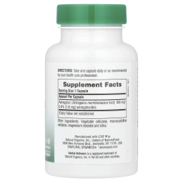 NaturesPlus, Herbal Actives, астрагал, 450 мг, 60 капсул