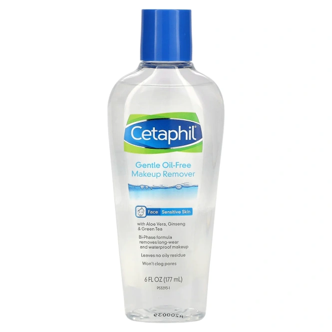 Cetaphil, Нежное средство для снятия макияжа, 177 мл