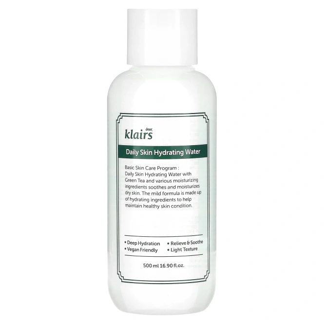 Dear, Klairs, увлажняющий тоник для ежедневного использования, 500 мл (16,90 жидк. унции)