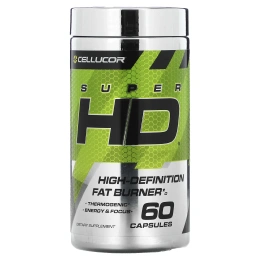 Cellucor, Super HD - Сжигатель жира высокой четкости 60 капсул
