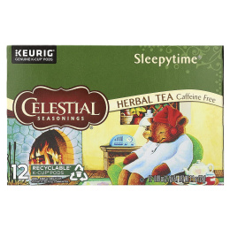 Celestial Seasonings, травяной чай, Sleepytime®, без кофеина, 12 капсул K-Cup, 32 г (1,1 унции)