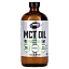 Now Foods, Спортивное питание, чистое триглицеридное масло с цепочками средней длины, 16 жидких унций (473 мл)