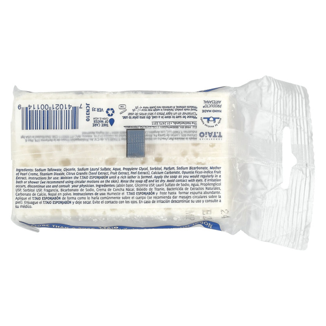 T. Taio, Перламутровое мыло-губка, 120 г (4,2 унции)