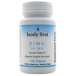 Body First, Цинк (50 мг) 100 таблеток