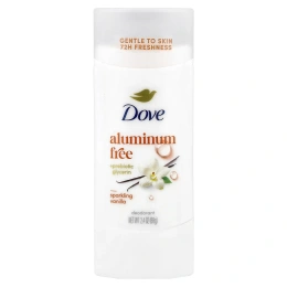 Dove, дезодорант без алюминия, сияющая ваниль, 68 г (2,4 унции)