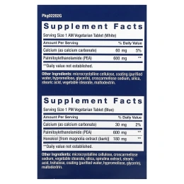 Life Extension, ComfortMAX, поддержка нервов двойного действия, для приема утром и вечером, 30 вегетарианских таблеток каждая