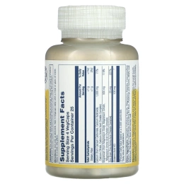 Solaray, кальций, магний и цинк, 100 растительных капсул