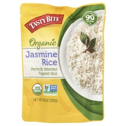 Tasty Bite, Органический жасминовый рис, 250 г (8,8 унции)